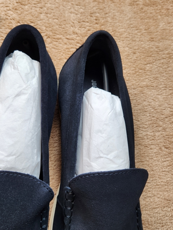 Johnston & Murphy Navy Venetian Emglish Sueade Slip On Size 13 main image 12